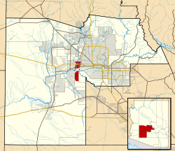Maricopa County Incorporated and Planning areas Avondale highlighted